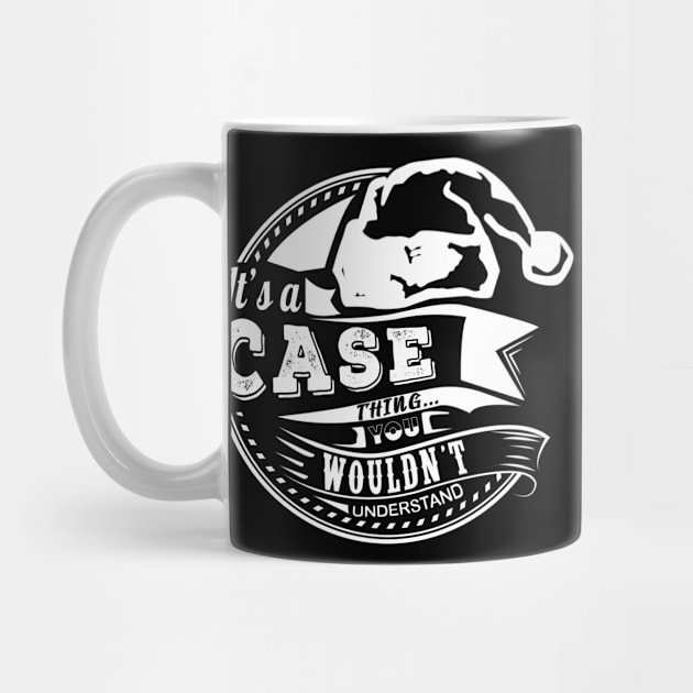 It's a Case thing - Hat Xmas Personalized Name Gift by Cave Store